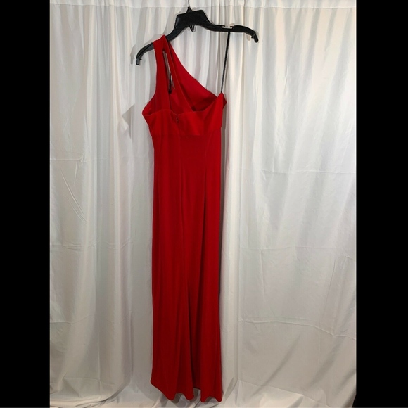 NEW $188 XSCAPE Keyhole One-Shoulder Evening Gown - Picture 5 of 8
